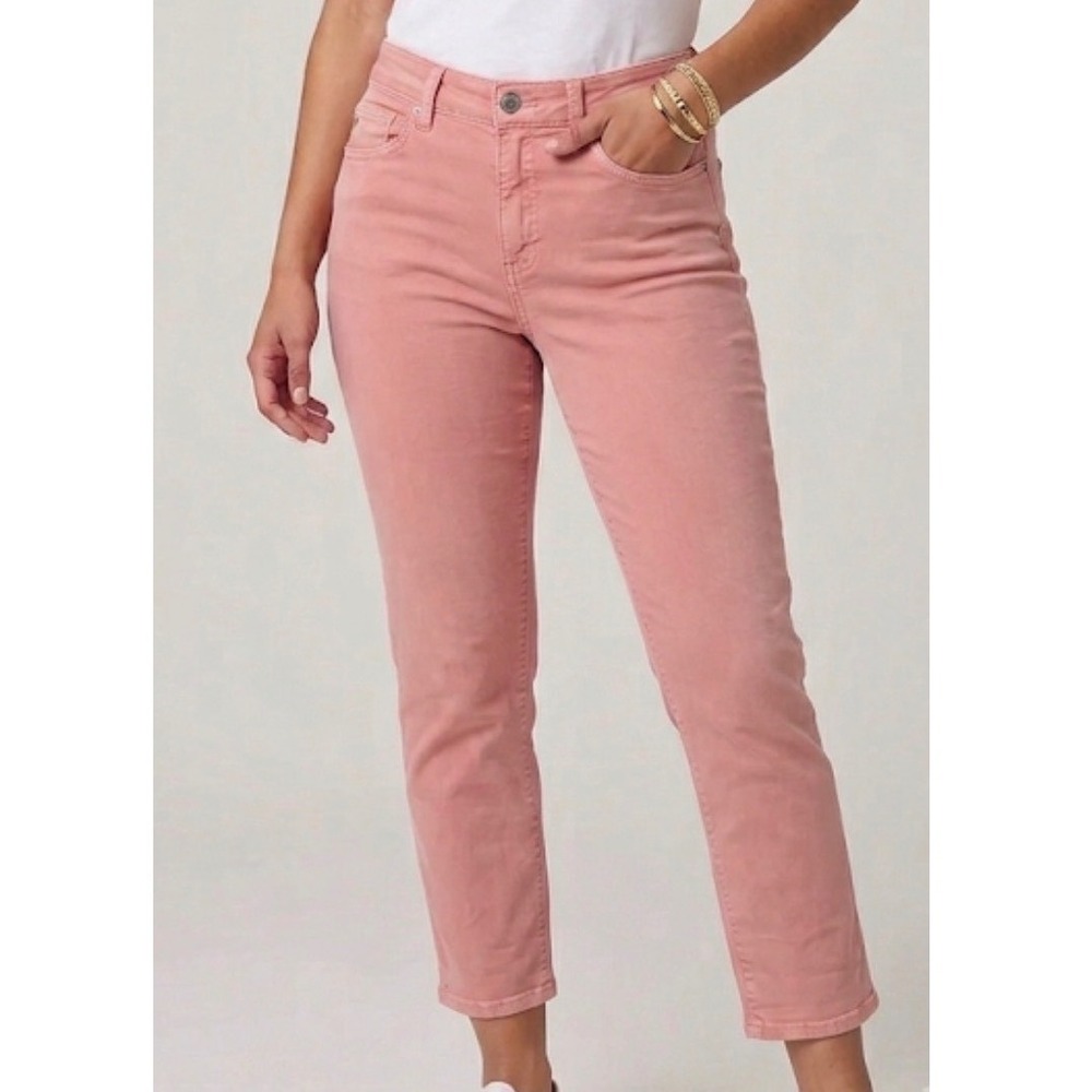 Cambio Jeans Vintage Edition Cropped Straight Leg